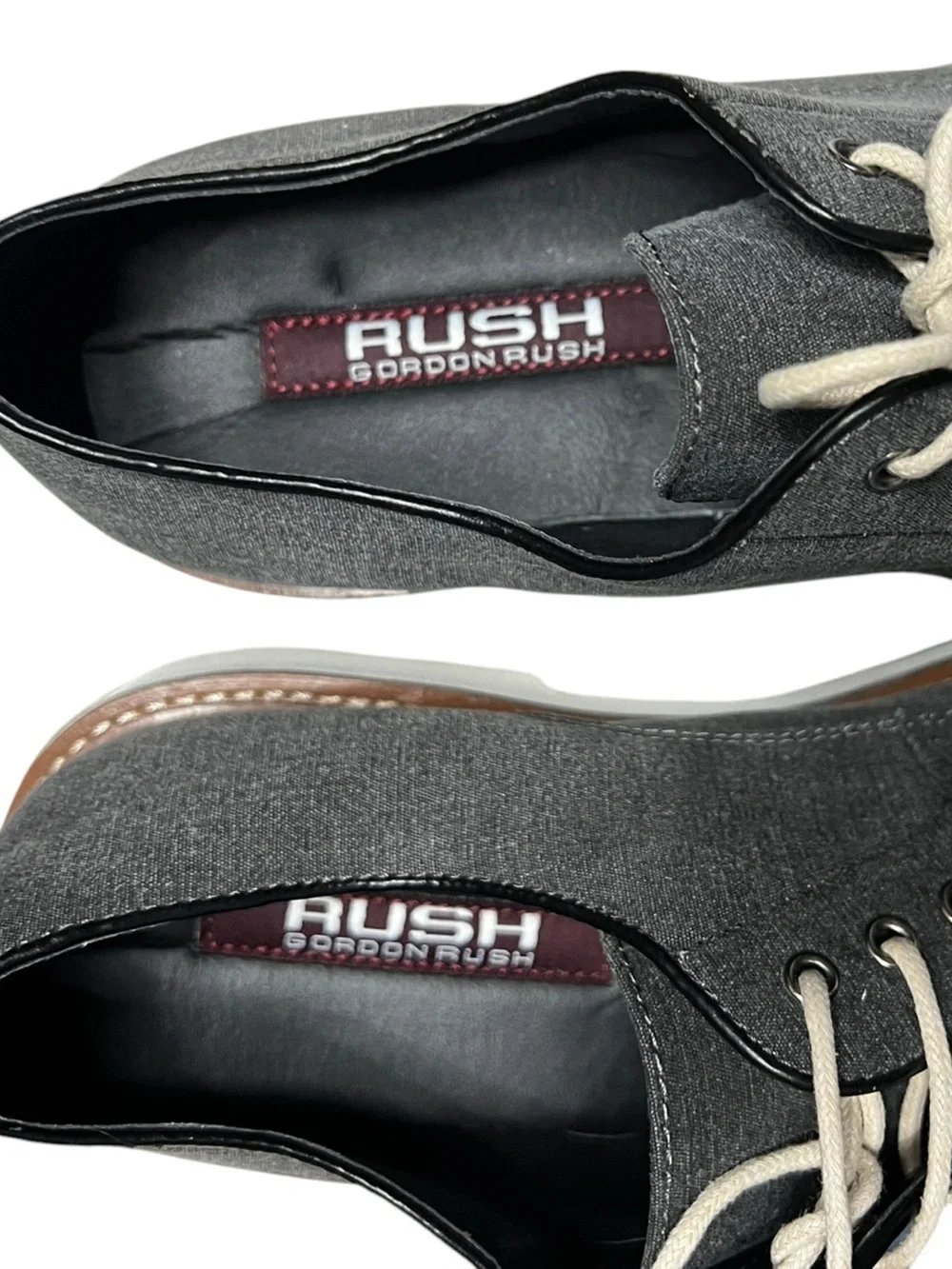 🌻Gordon Rush Spencer Canvas Oxford Shoes Men's Plain Toe Casual Lace Up Size 9
